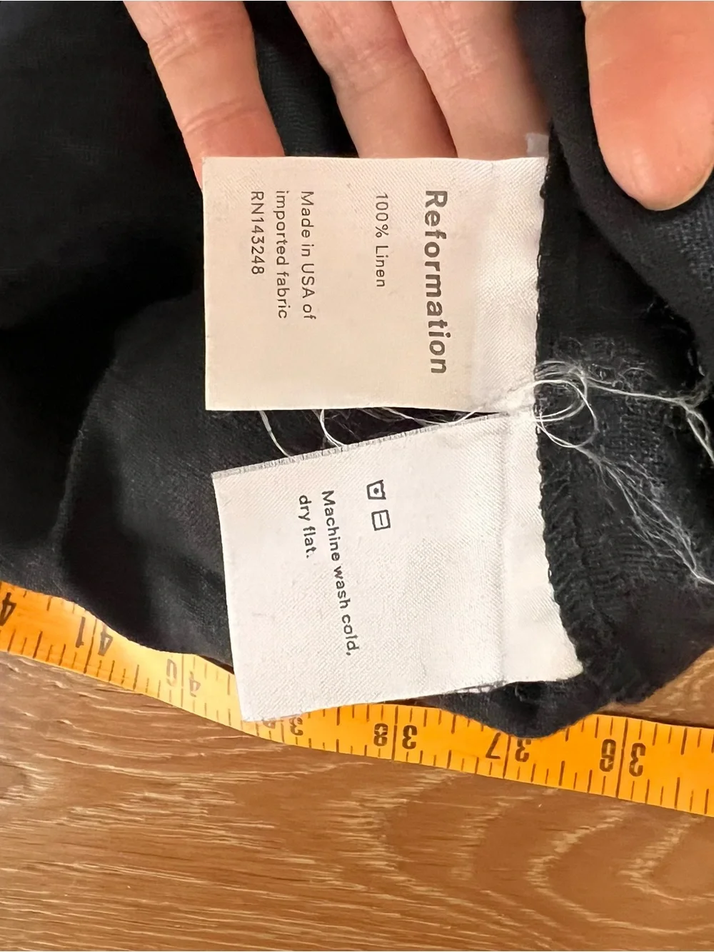 Reformation Linen Jumpsuit